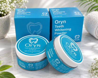 ORYN Teeth Whitening Powder (Pack of 2)